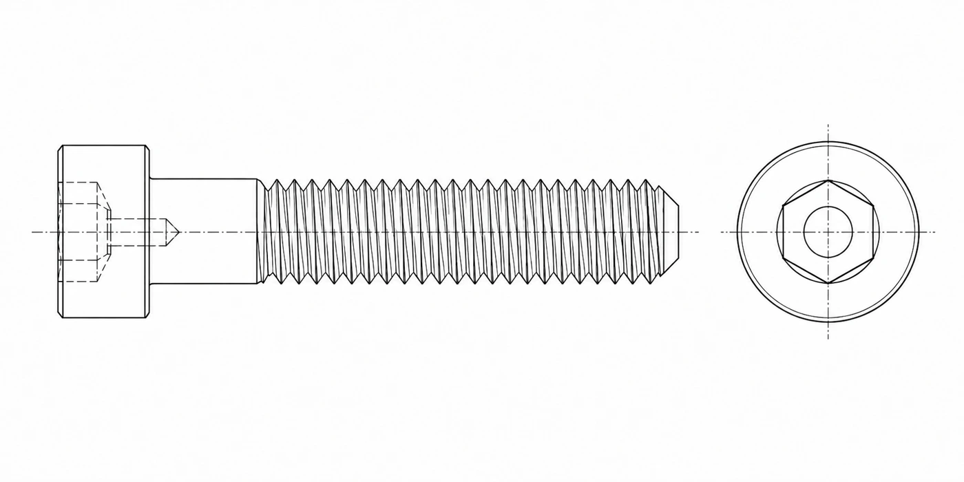 Disegno tecnico DIN 6912