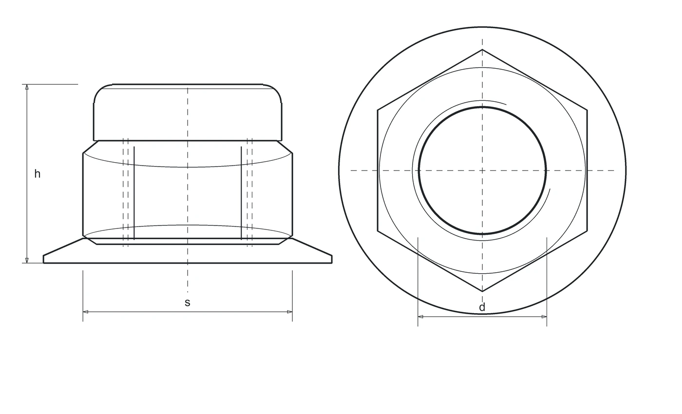 Disegno tecnico DIN 6926