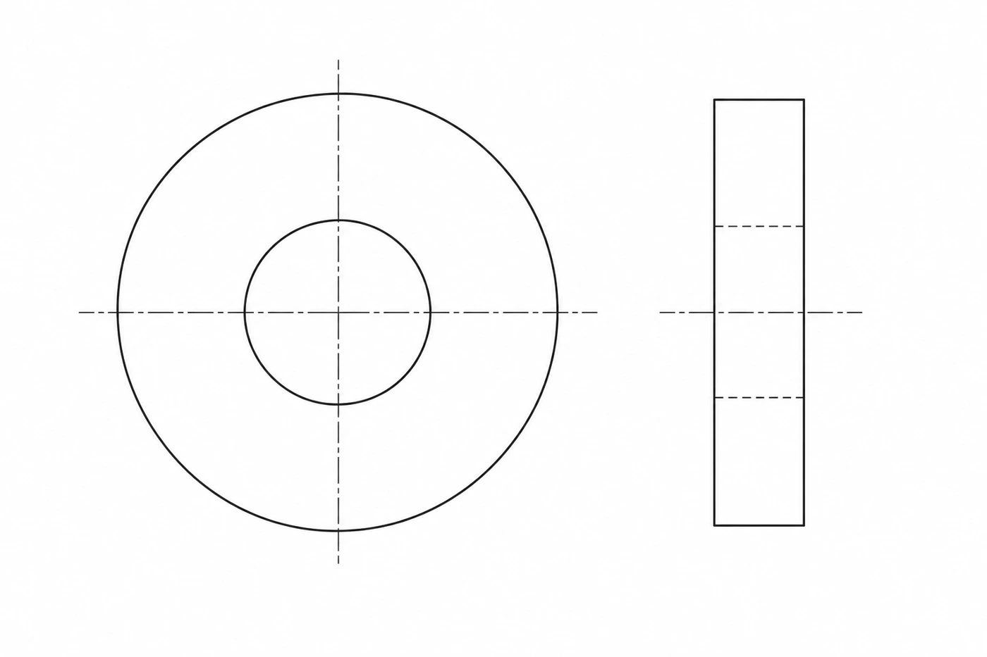 Disegno tecnico DIN 7349