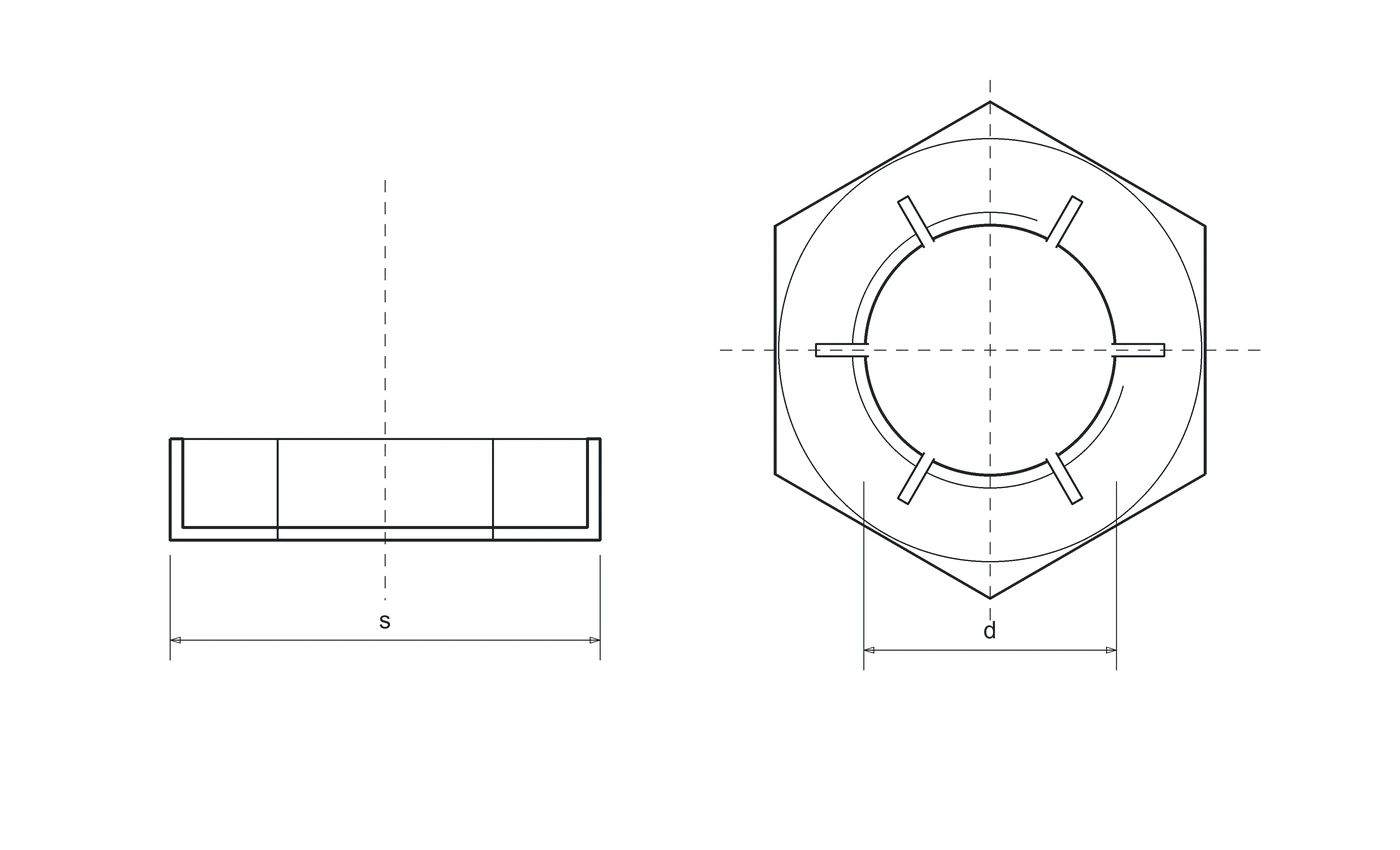 Disegno tecnico DIN 7967