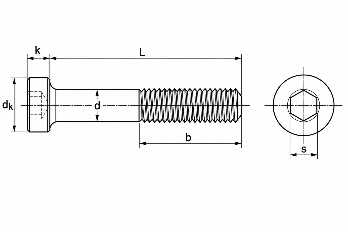 Disegno tecnico DIN 7984