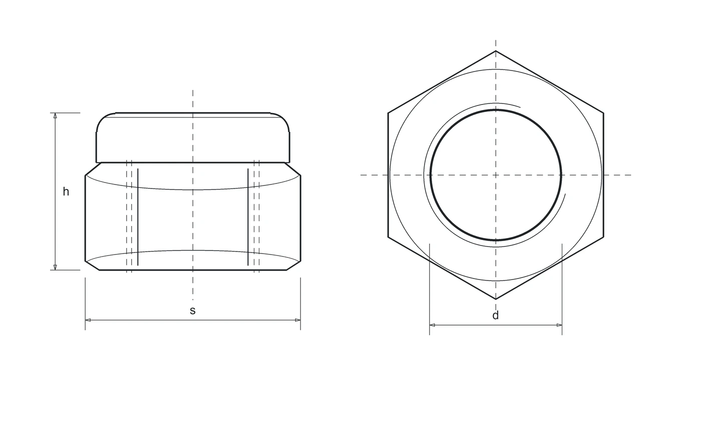 Disegno tecnico DIN 982