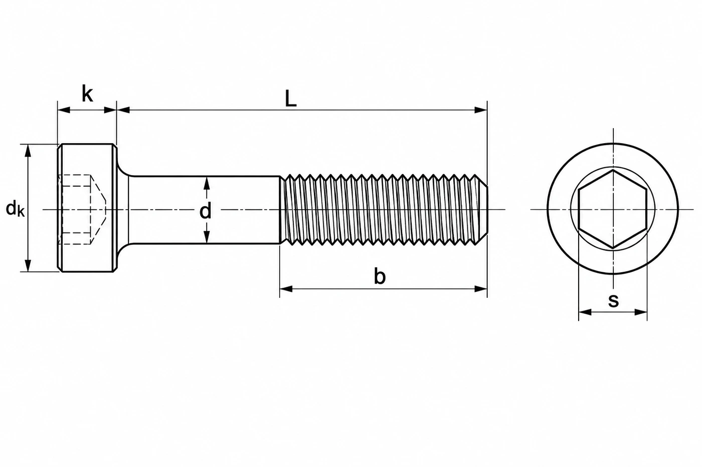Disegno tecnico ISO 4762