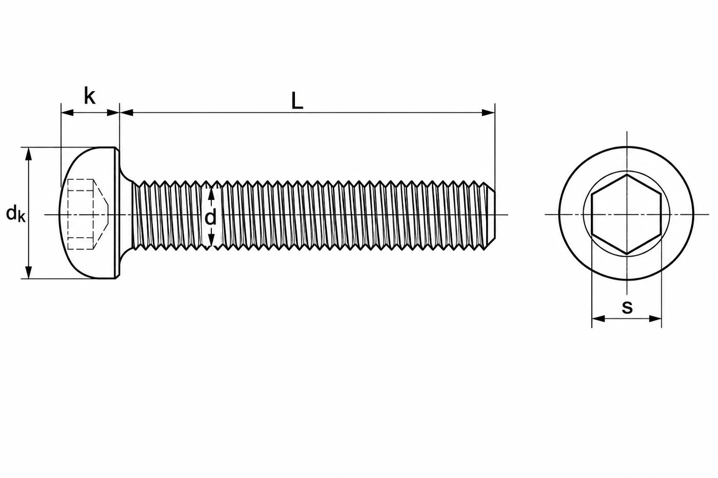 Disegno tecnico ISO 7380-1