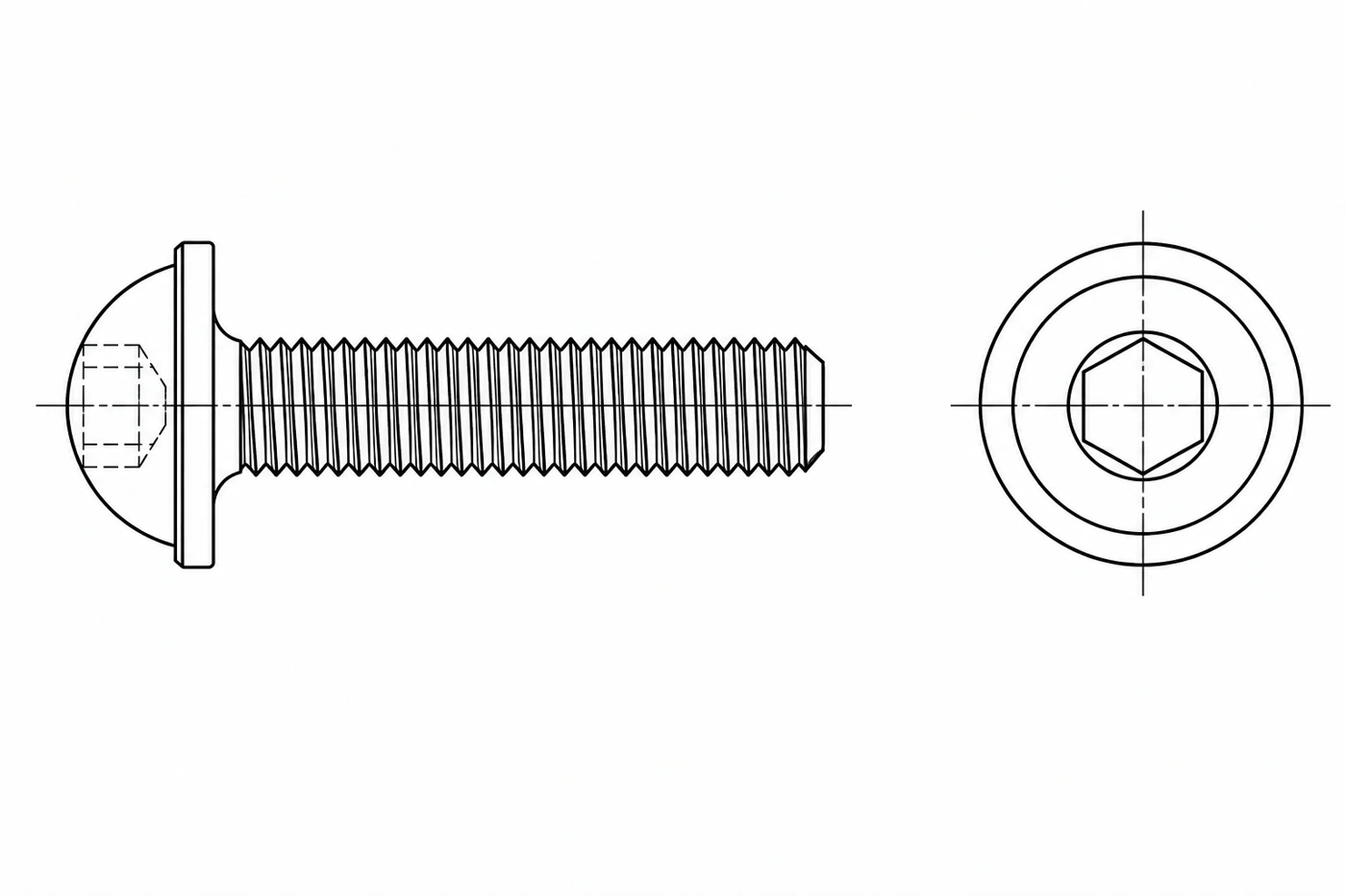 Disegno tecnico ISO 7380-2