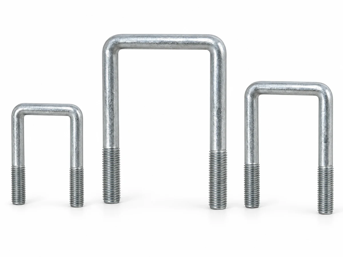Square U-bolts