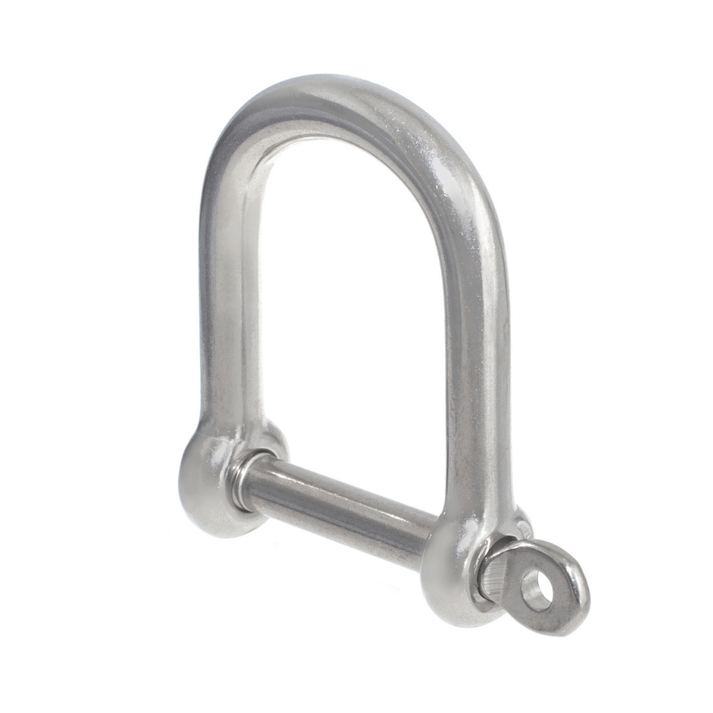 Wide D-shackles