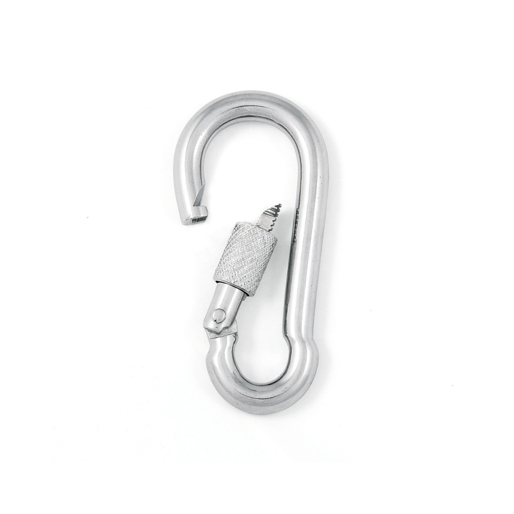 Screw-lock snap hooks