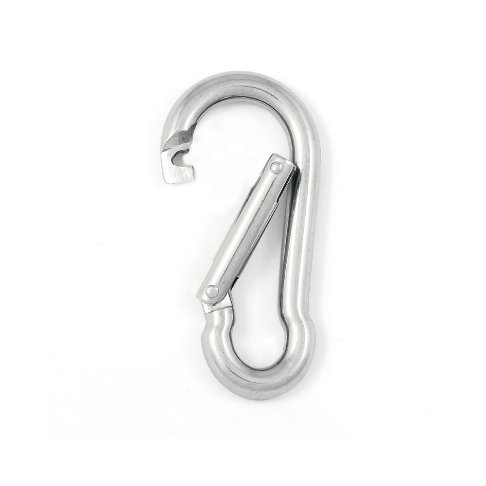 Side-opening snap hooks
