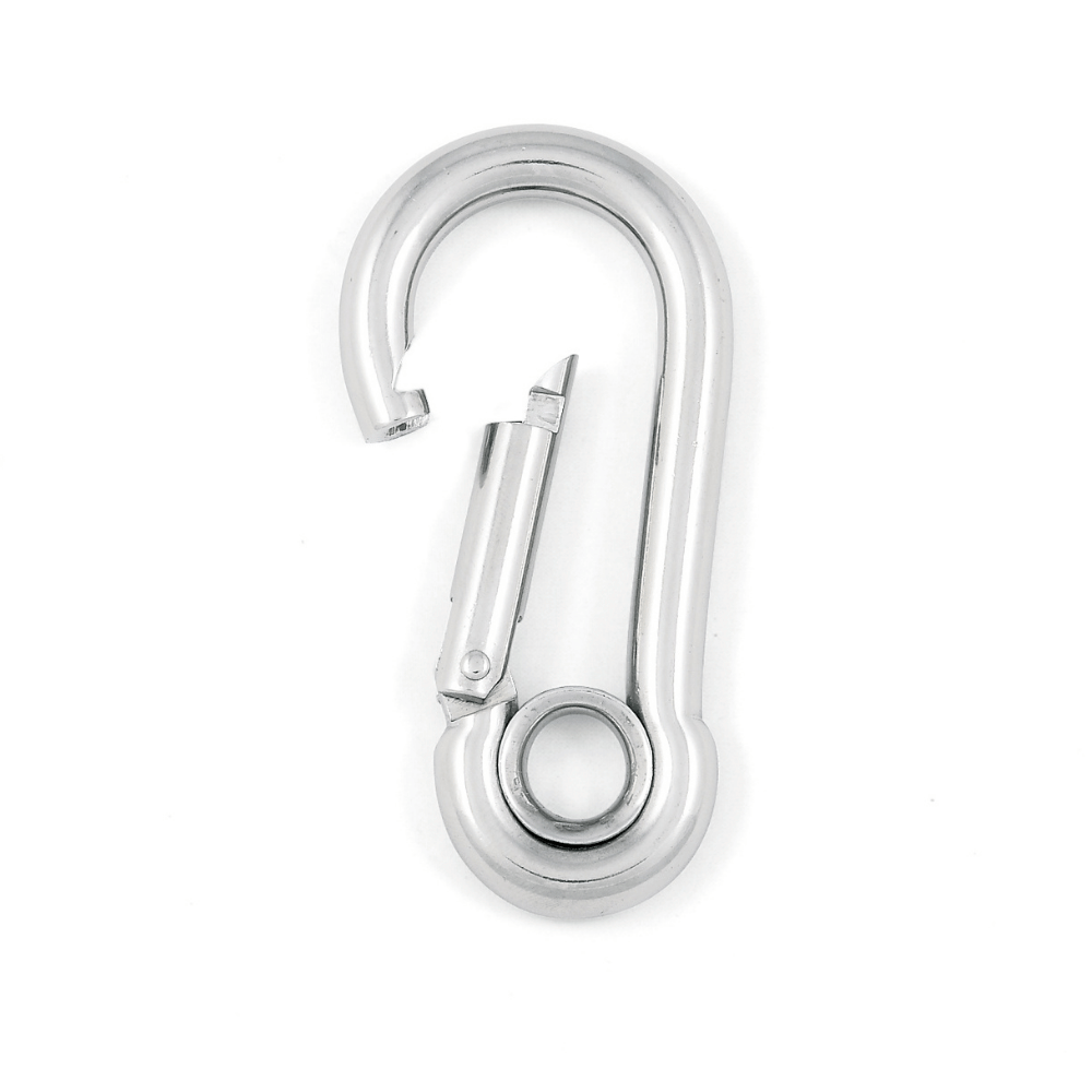 Symmetric snap hooks with eye
