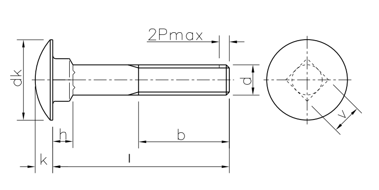 DIN 603 / ISO 8677 / UNI 5731