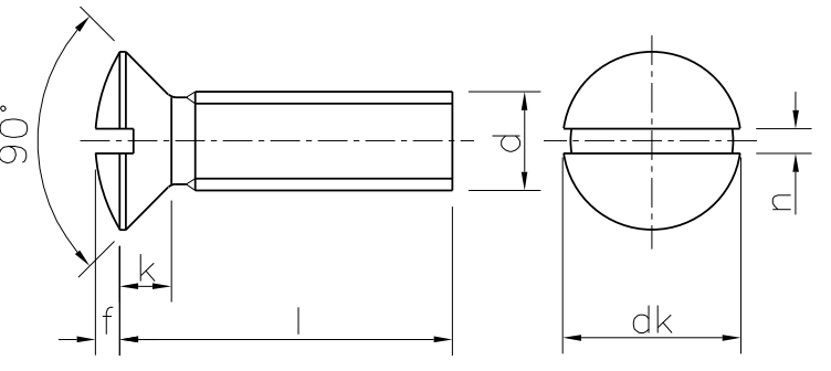 DIN 964 / ISO 2010 / UNI 6110