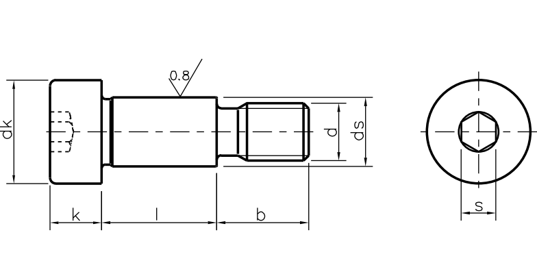 ISO 7379 - esecuzioni a catalogo