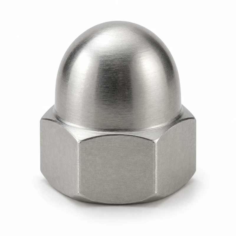 Hexagon domed cap nut, high type
