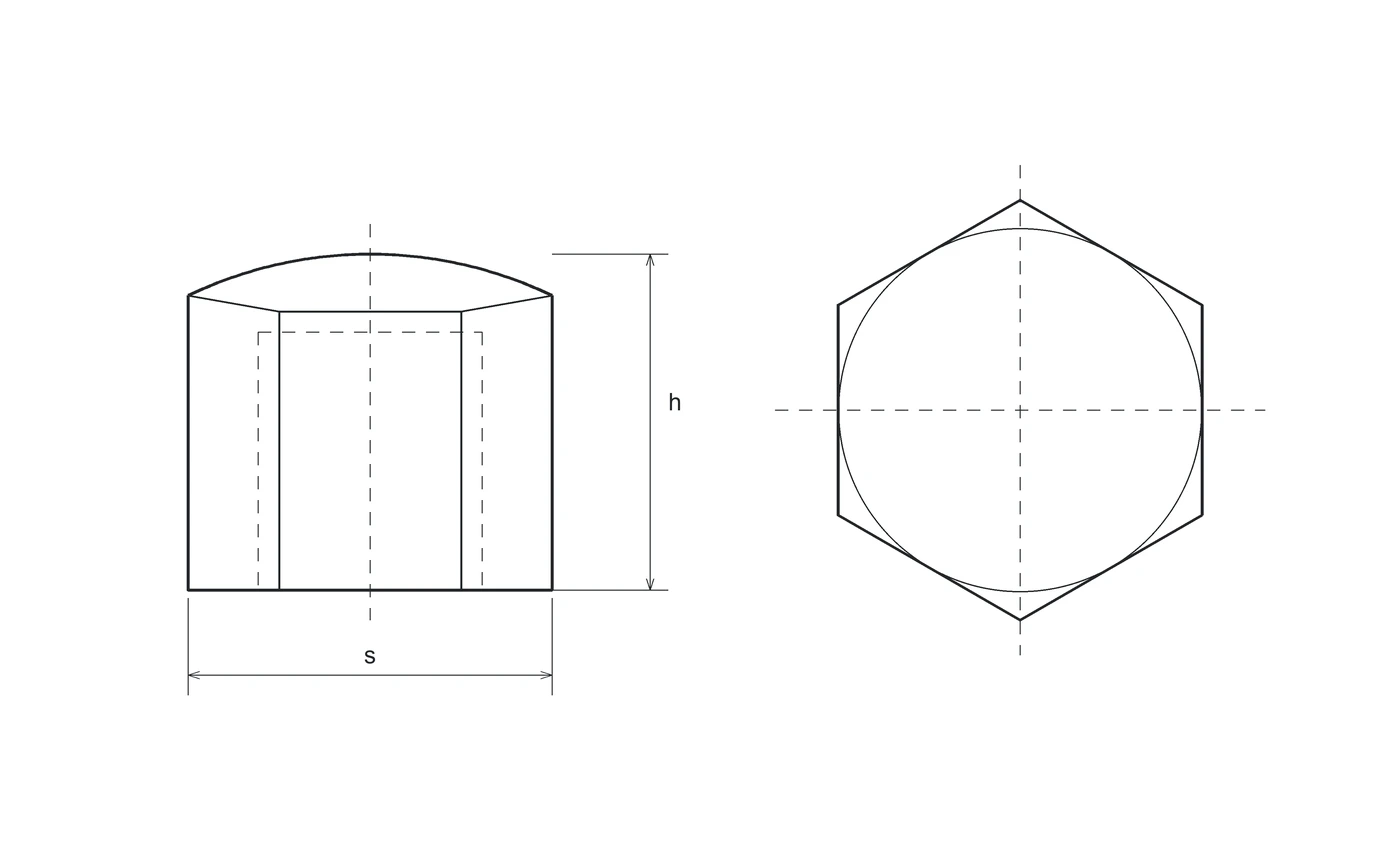 Disegno tecnico DIN 917