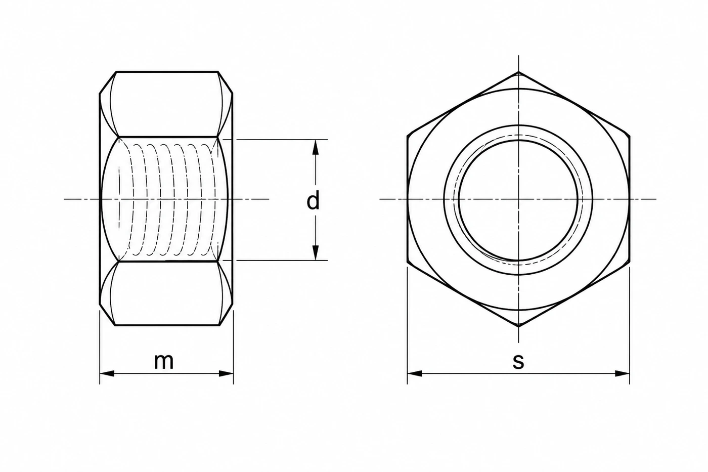 Technical drawing ISO 8673