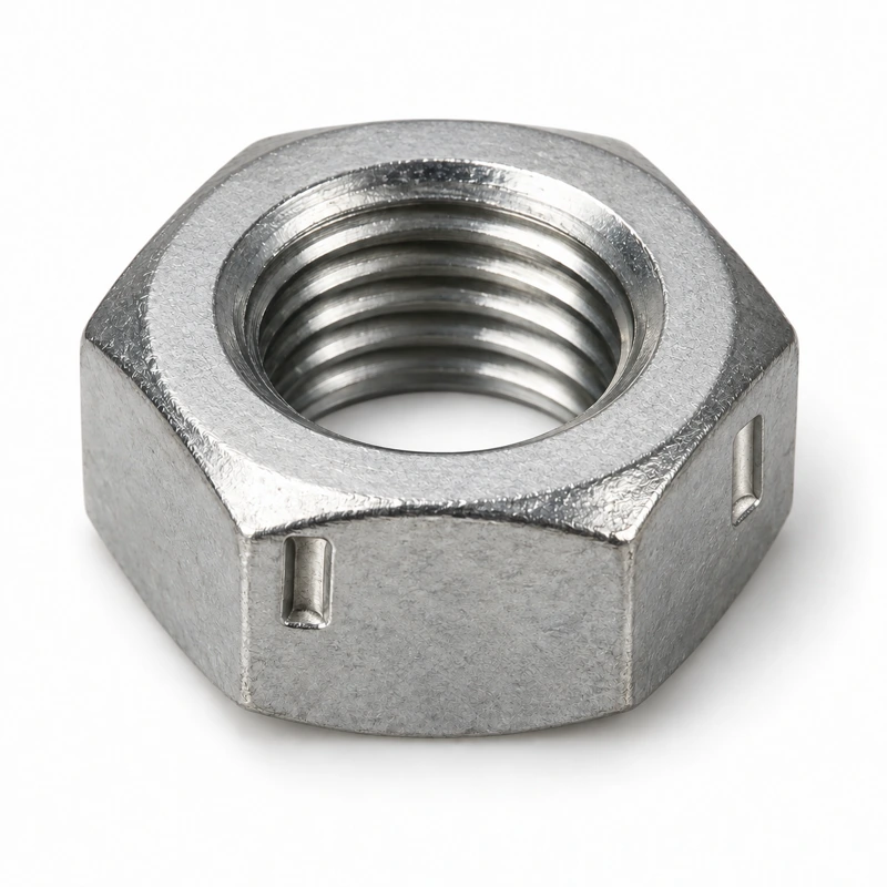 Triblock all-metal hexagon lock nut