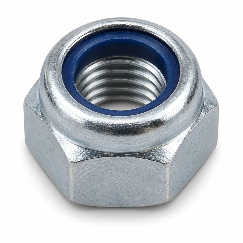 US prevailing-torque nut with polyamide insert