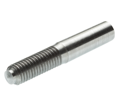Taper pin with external thread