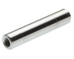 Unhardened dowel pin with internal thread, m6