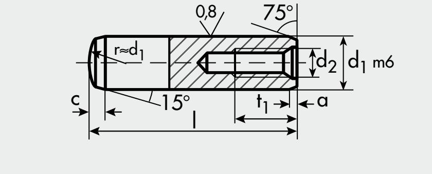 DIN 7979 D / ISO 8735 / ex UNI 6364 B