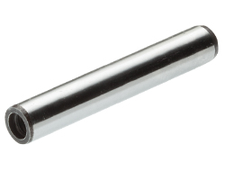 Hardened dowel pin with internal thread, m6