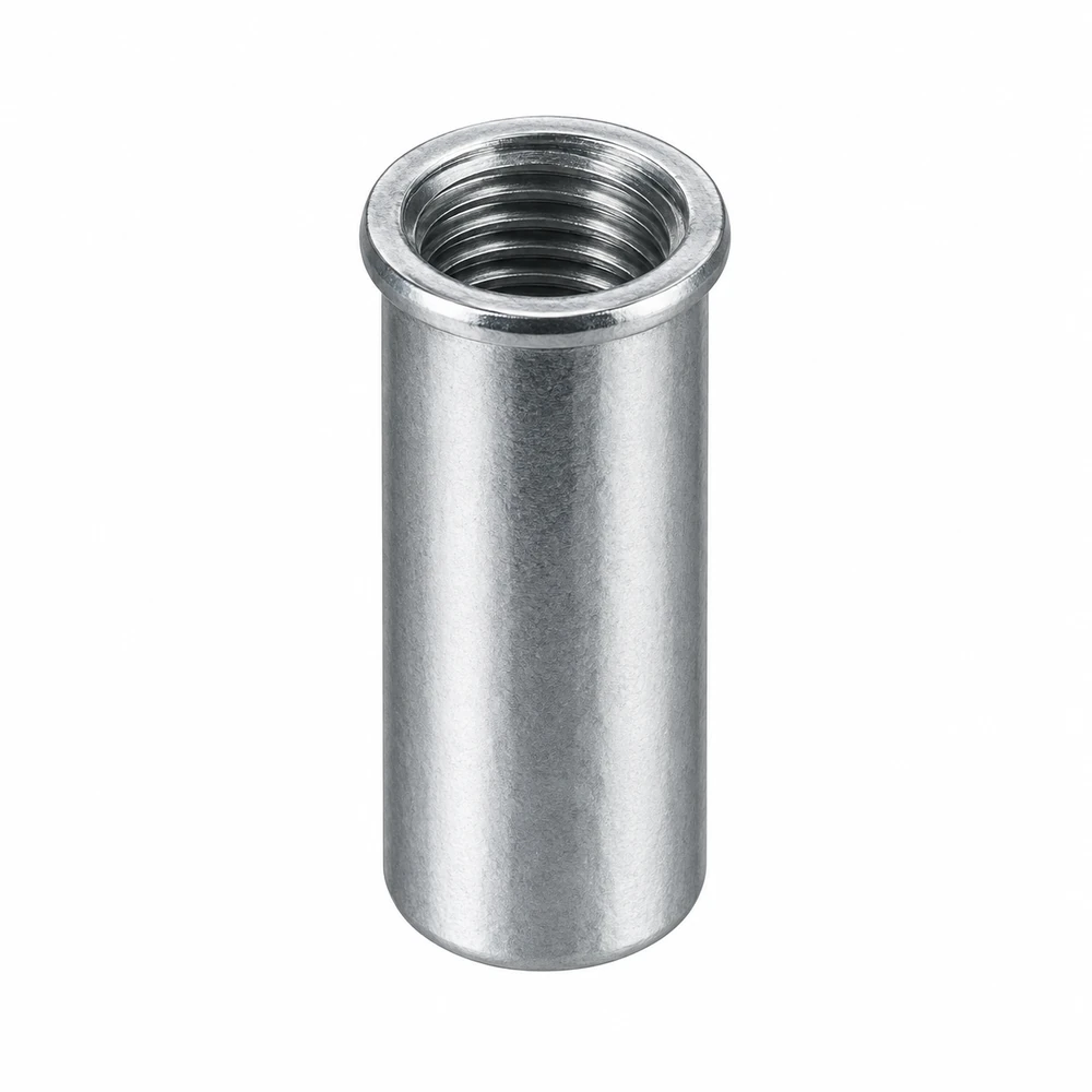 Rivet nut · Reduced head · Smooth cylindrical · Closed end