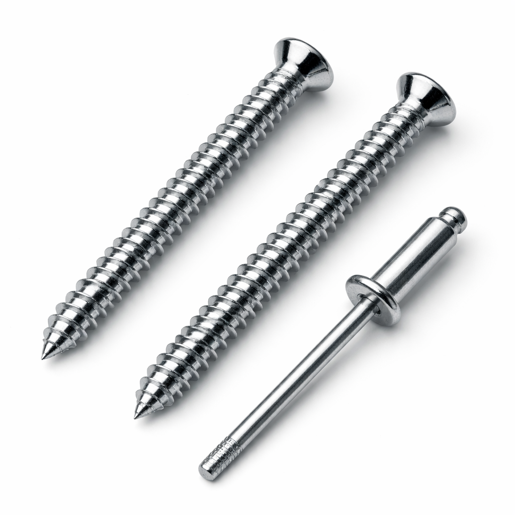 double thread screws blind rivets standard fasteners