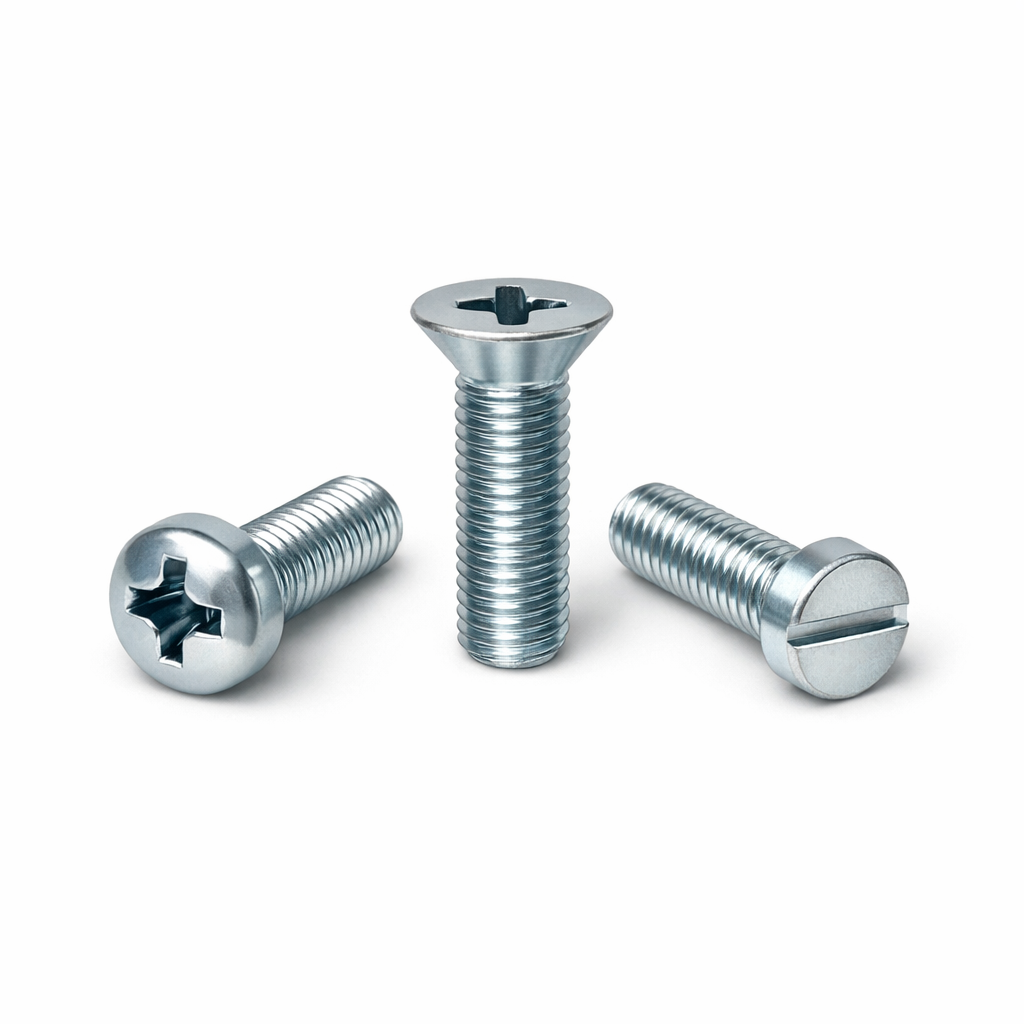 metric machine screws standard fasteners