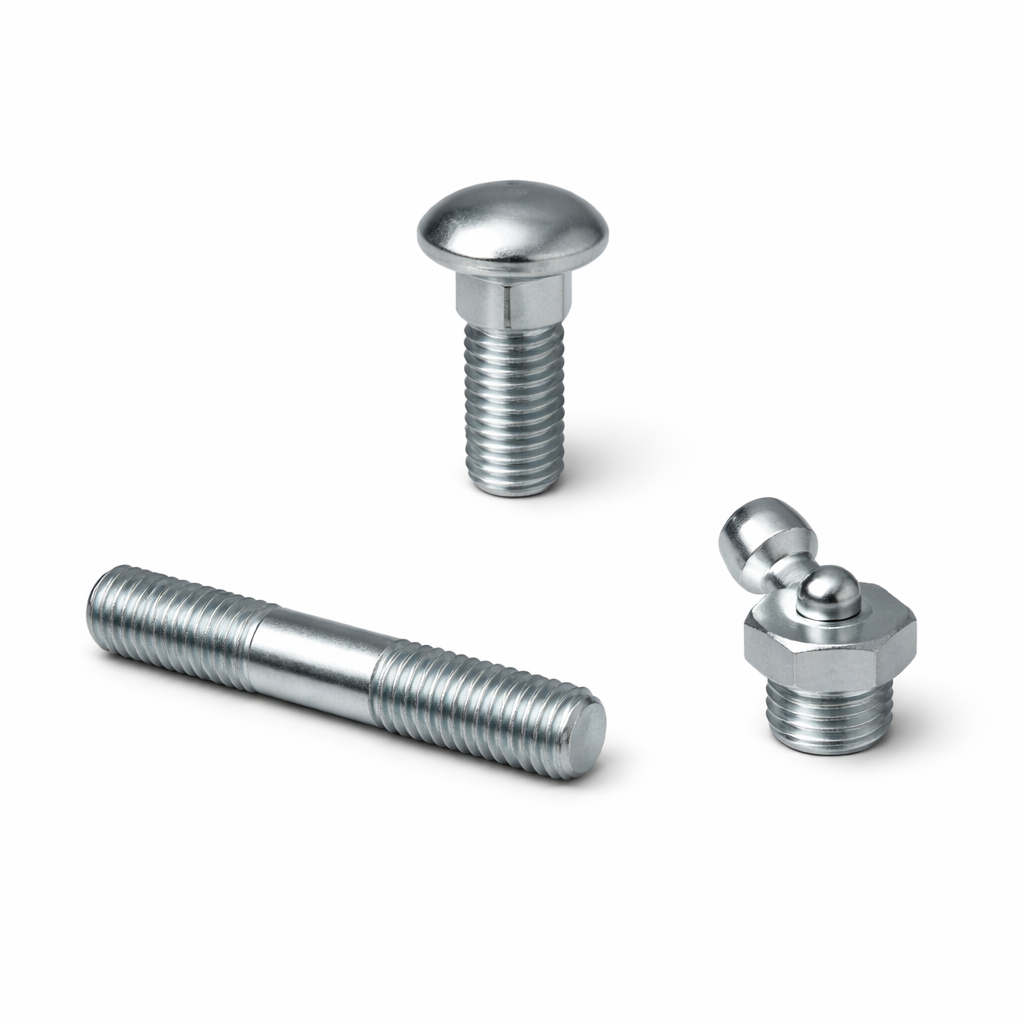 stud bolts square neck bolt grease nipple industrial fasteners