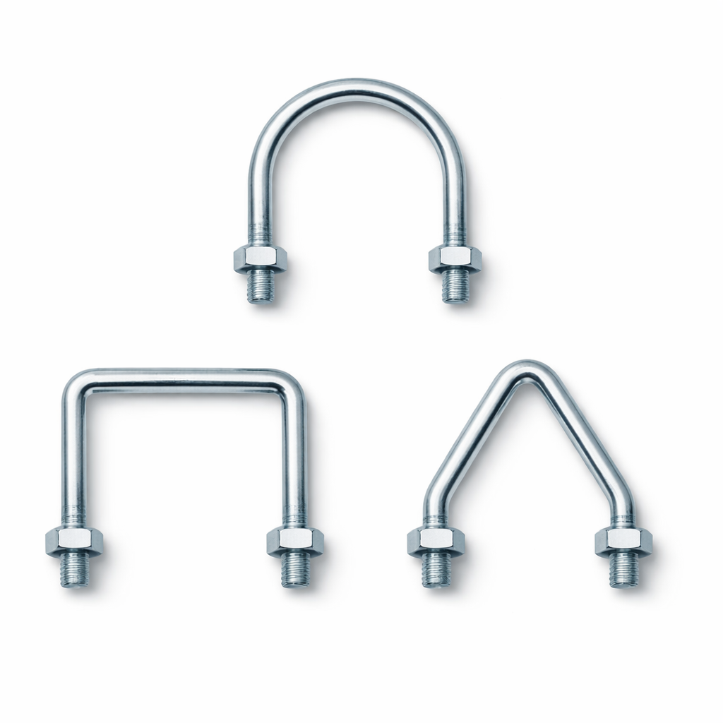 u bolts round square triangular standard fasteners