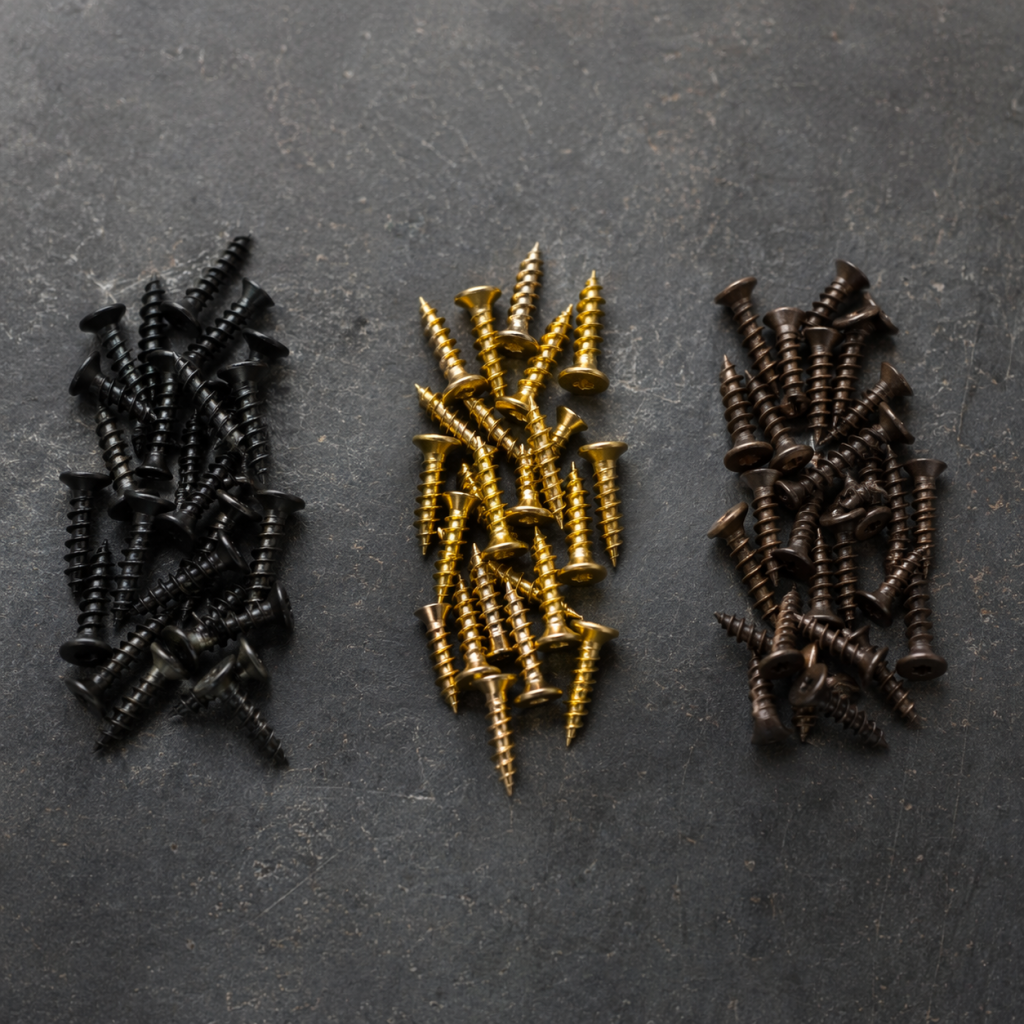 black oxide bolts aesthetic finish industrial fasteners