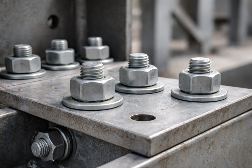 EN 15048 structural bolts in steel connection