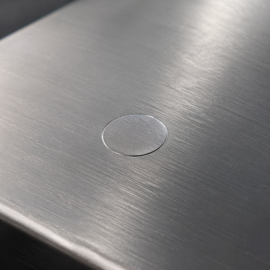 flush fastener creating a smooth surface without visible recess