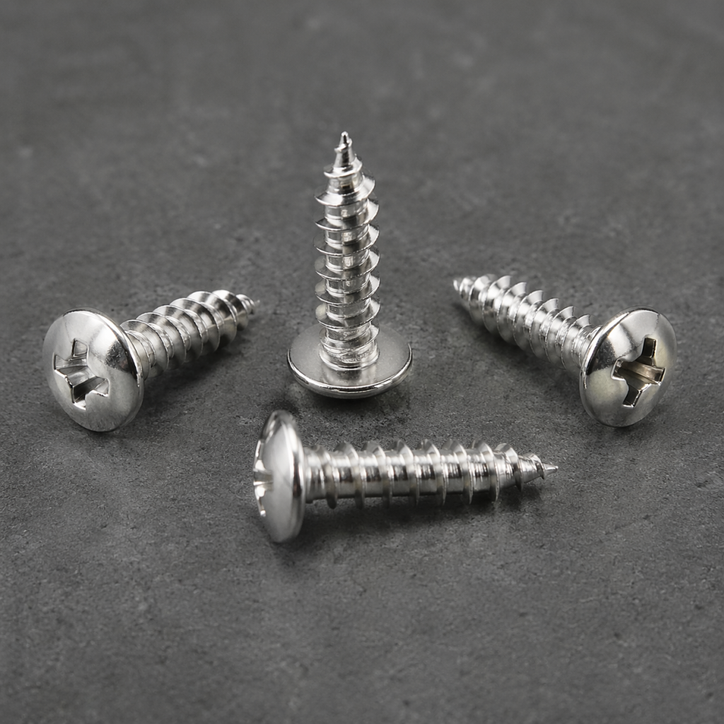 nickel plated industrial fasteners