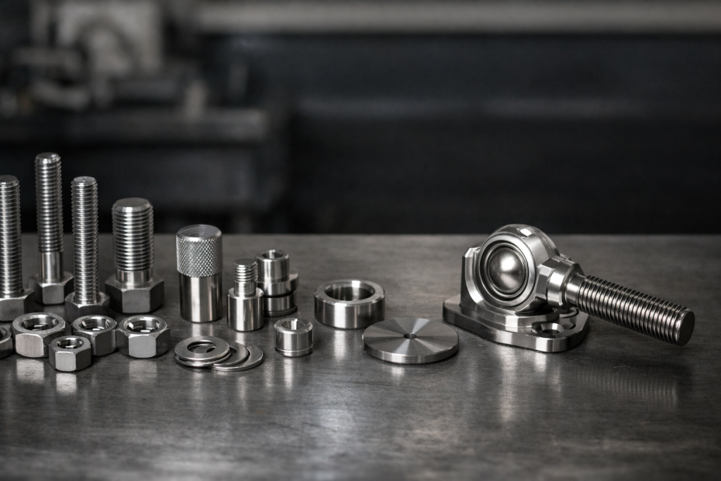 stainless steel fasteners for industrial applications in A2 and A4 stainless steel