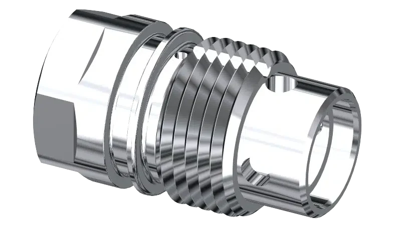 Componente tornito ADAX, esempio Housing