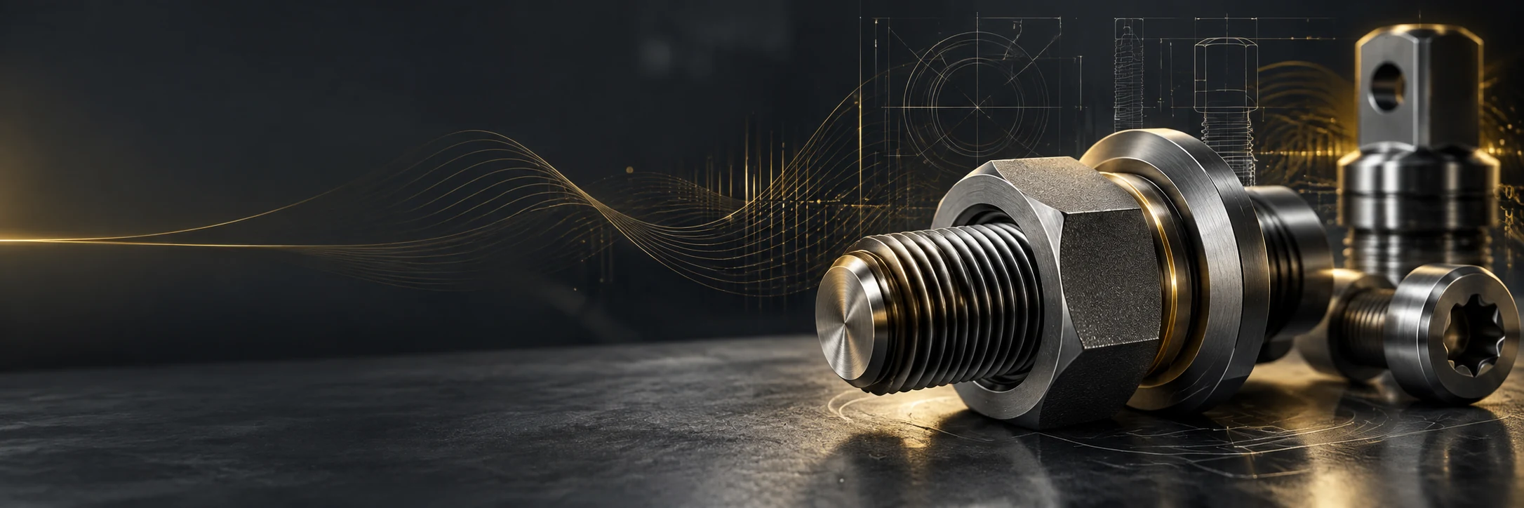 Special fastener and precision metal components